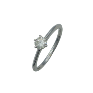 18ct White Gold 0.30ct Diamond Solitaire Ring