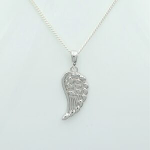 Silver Angel Wing Pendant
