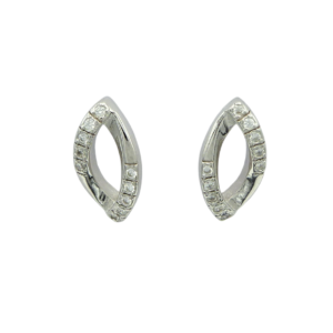 Silver Cubic Zirconia Fancy Earrings