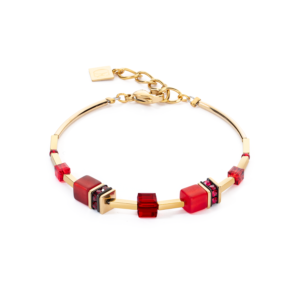 Coeur De Lion GEOCUBE Red Iconic Lite Bracelet