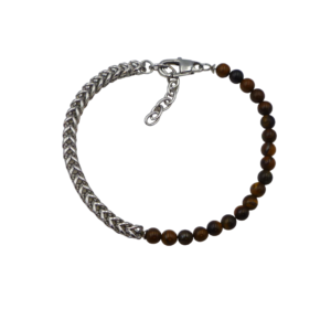 Unique & Co Tigers Eye Beaded Bracelet