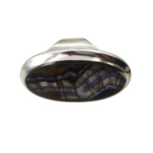 Silver Blue John Dress Ring