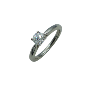 Platinum 0.50ct Diamond Ring