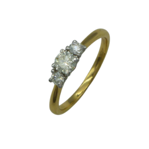 18ct Gold 0.45ct Diamond Ring