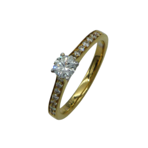 18ct Gold 0.53ct Diamond Ring
