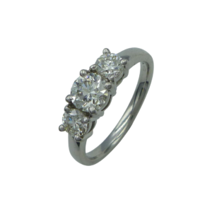 Platinum 1.13ct Diamond Ring
