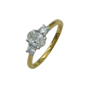 18ct Gold 0.68ct Diamond Ring