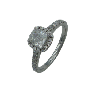 18ct White Gold 1.0ct Diamond Ring