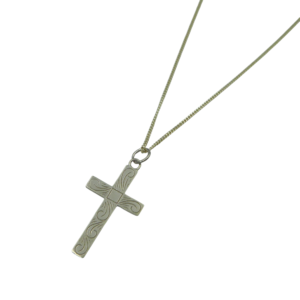 Silver Cross with Chain