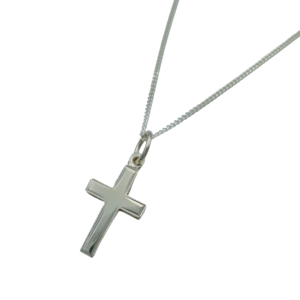 Silver Cross with Chain