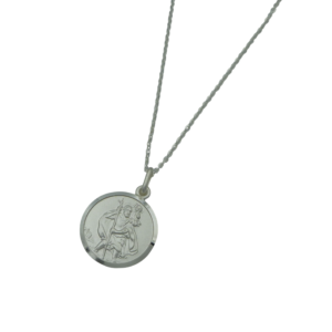 Silver St Christopher Pendant
