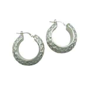 Silver Hoop Earrings