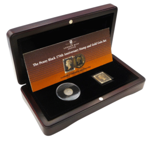 Penny Black Coin & Stamp Set