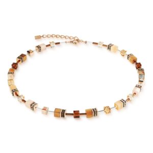 Coeur de Lion Rose Gold Mocha Mousse Necklace