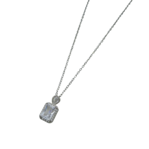 Silver CZ Pendant
