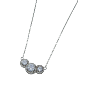 Silver CZ Pendant