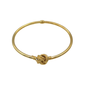 9ct Gold Knot Bangle