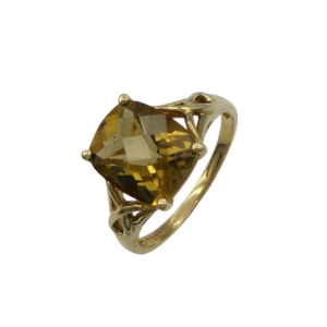 9ct Gold Citrine Ring