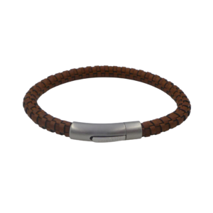 Unique & Co Dark Brown Leather Bracelet