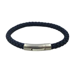 Unique & Co Blue Leather Bracelet