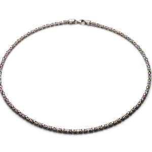Silver Byzantine Necklace