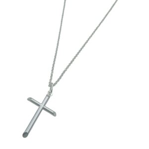 Silver Cross with Chain