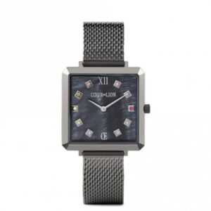 Coeur De Lion Iconic Anthracite Mother-of-Pearl Watch